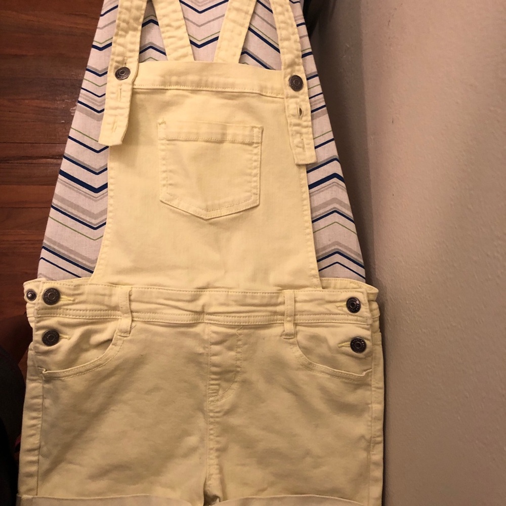 Denim overalls